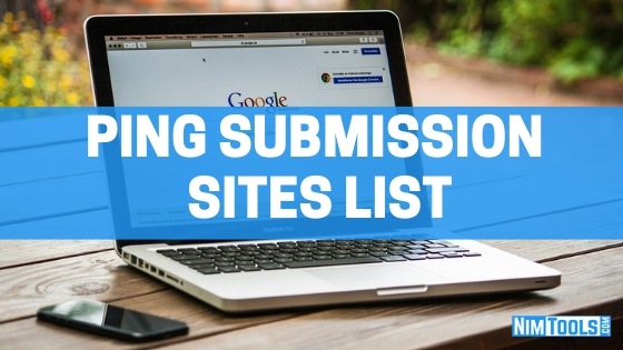 Ping Submission Sites