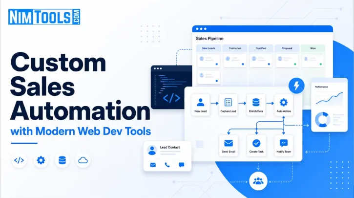 Building Custom Sales Automation Using Modern Web Dev Tools
