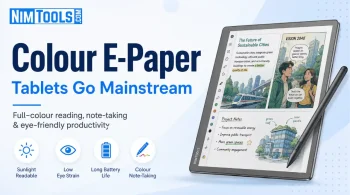 Mechanics of Chromatic E-Paper