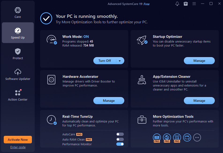 I Wanted a Faster Computer Without Upgrading Hardware: The Performance Strategy I Relied On Advanced SystemCare 7 I Wanted a Faster Computer Without Upgrading Hardware: The Performance Strategy I Relied On Advanced SystemCare 4