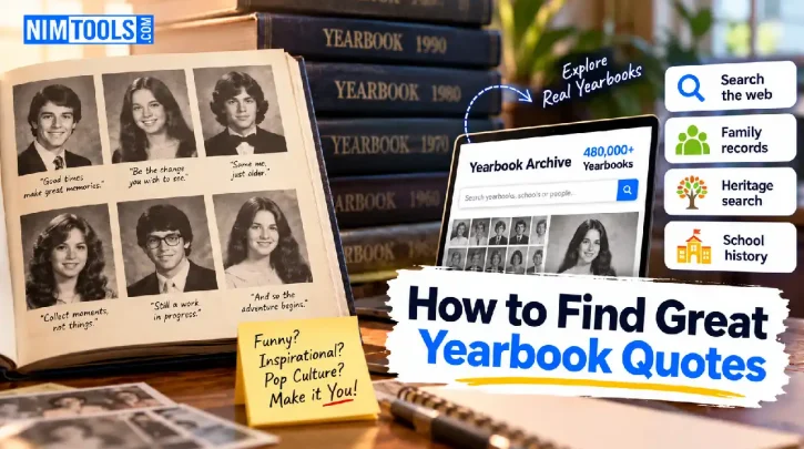 How to Find Great Yearbook Quotes